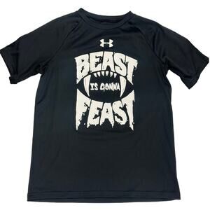 Under Armour Black Beast Drifit Tee YL